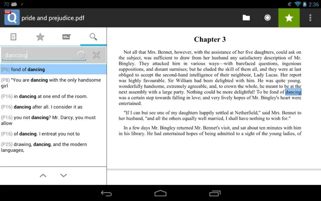 qPDF Viewer android App screenshot 2